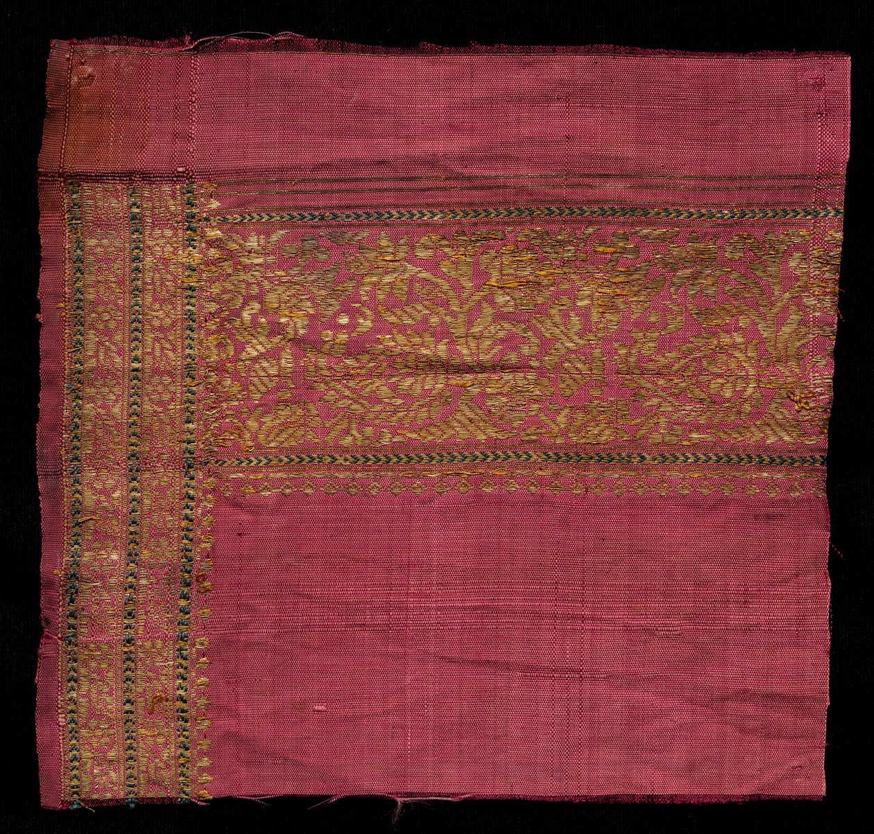 Sari-Fragment, 1800er Jahre von Unbekannt