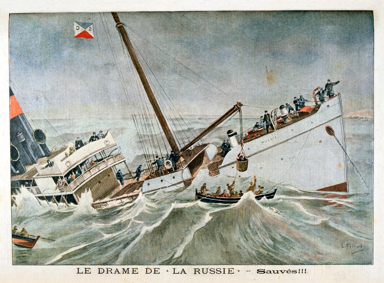 Rette!!, 1901 von Unbekannt