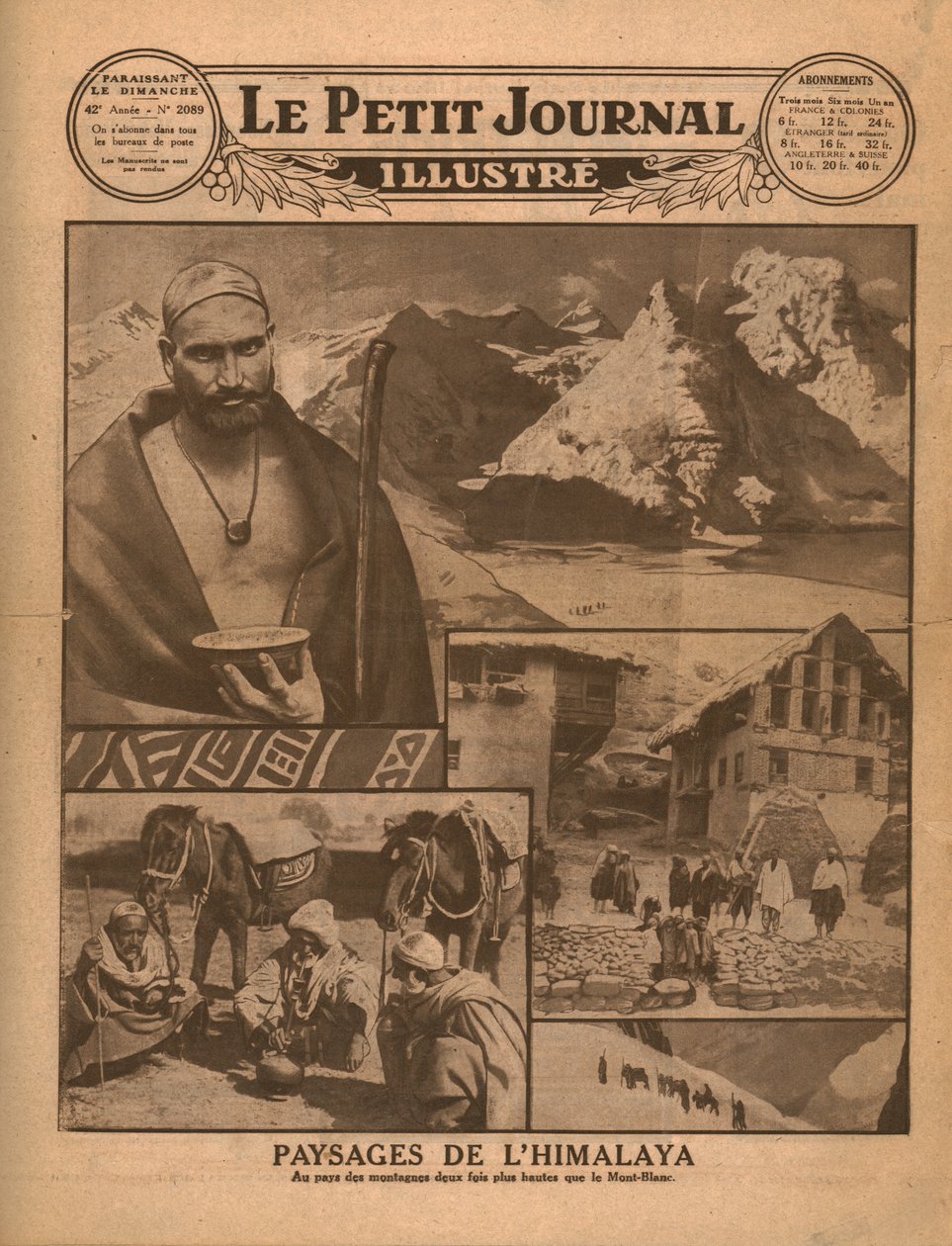 Szenen im Himalaya von Unbekannt