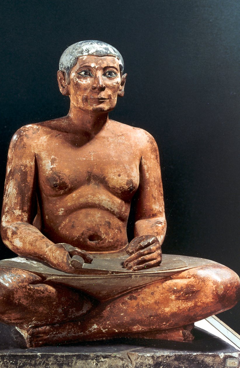 Sitzender Schreiber, altägyptisch, 5. Dynastie, 2498-2345 v. Chr. von Unbekannt
