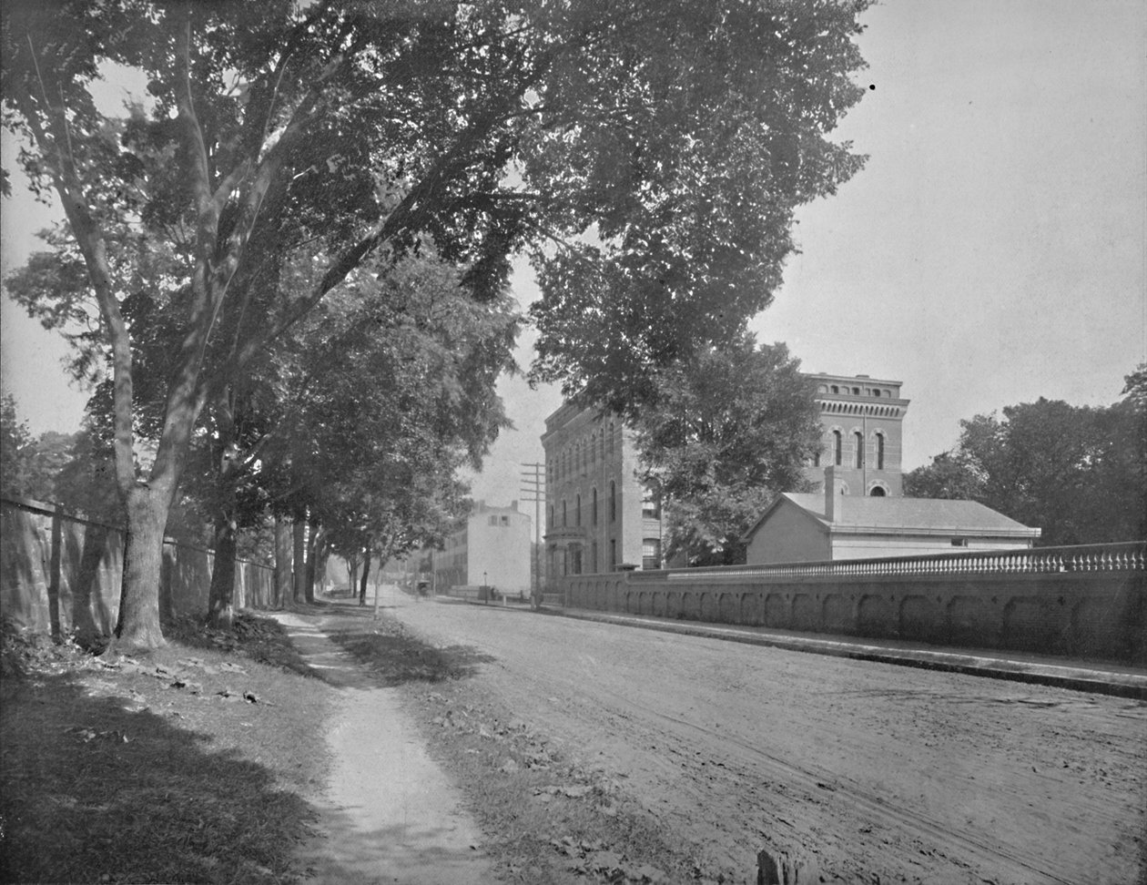 Sheffield Hall, Yale College, New Haven, Connecticut, um 1897 von Unbekannt