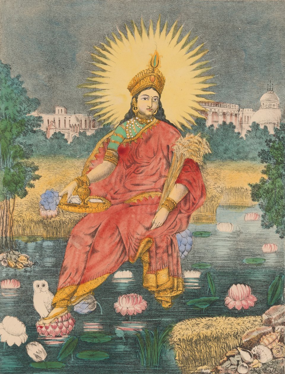 Shri Shri Lakshmi von Unbekannt