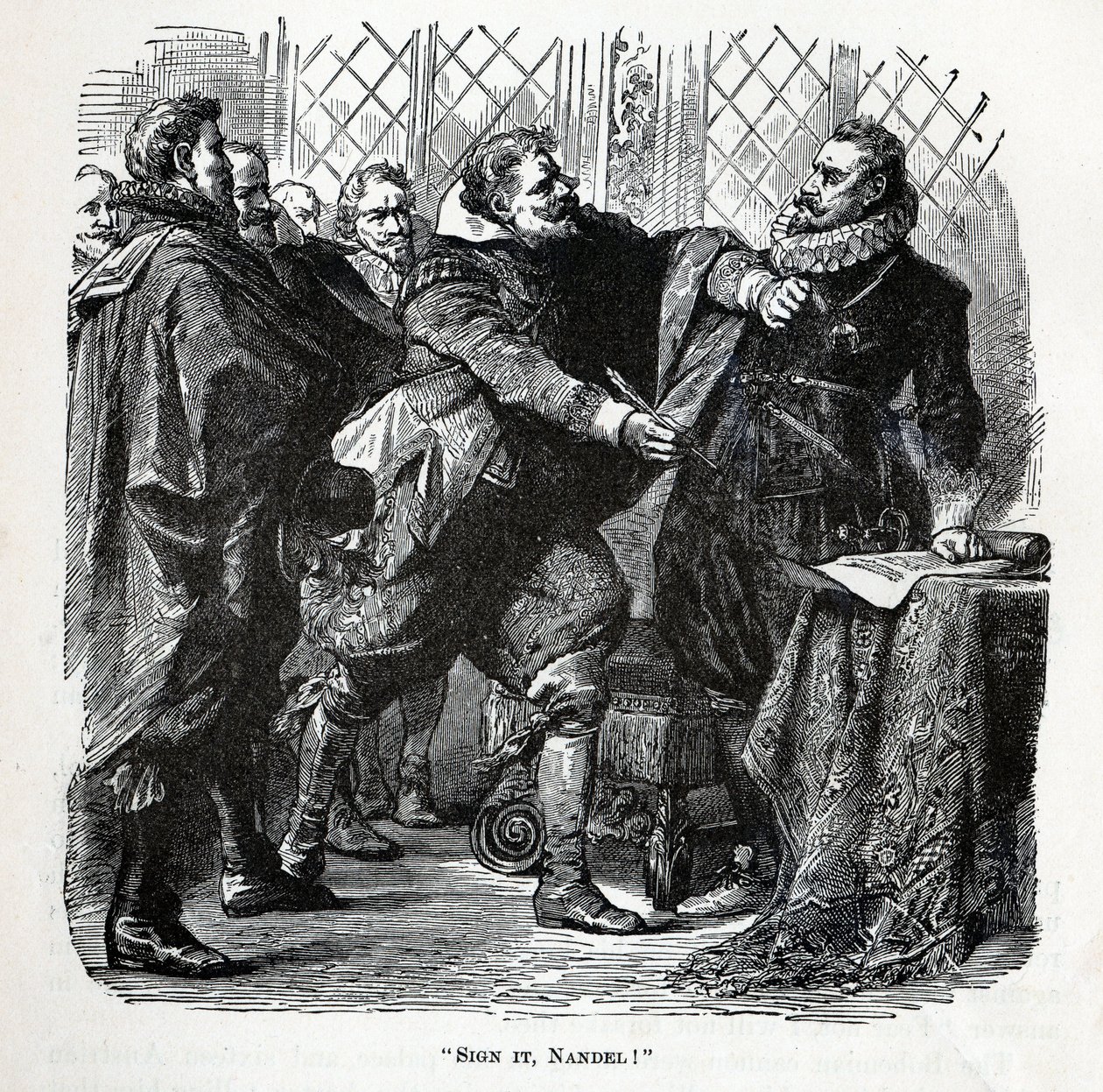Unterschreib es, Nandel!, 1882 von Unbekannt