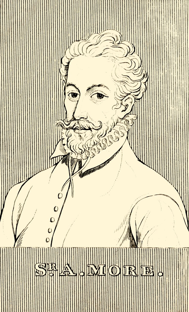 Sir A. More, um 1517-1577, 1830 von Unbekannt