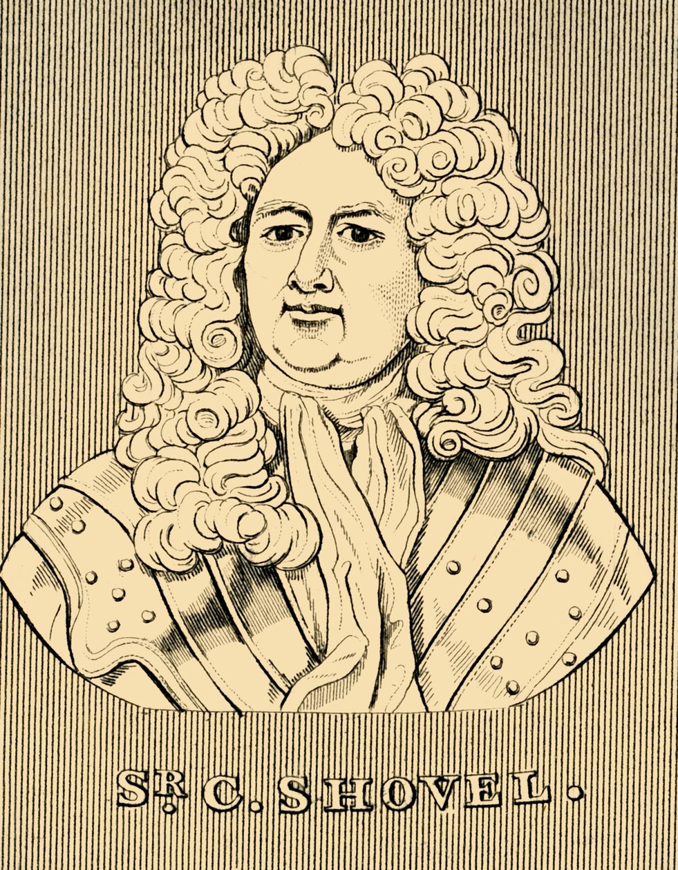 Sir C. Shovel, um 1650-1707, 1830 von Unbekannt