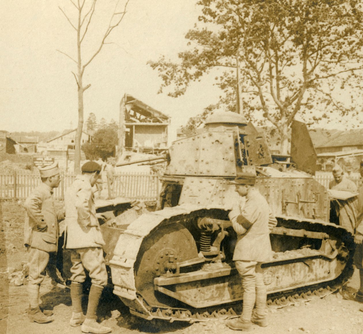 Kleiner Renault-Panzer von Unbekannt