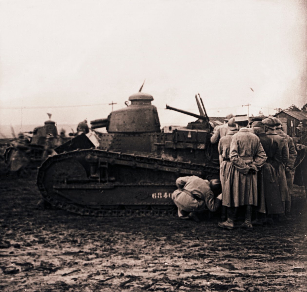 Kleiner Panzer, ca. 1914-1918 von Unbekannt