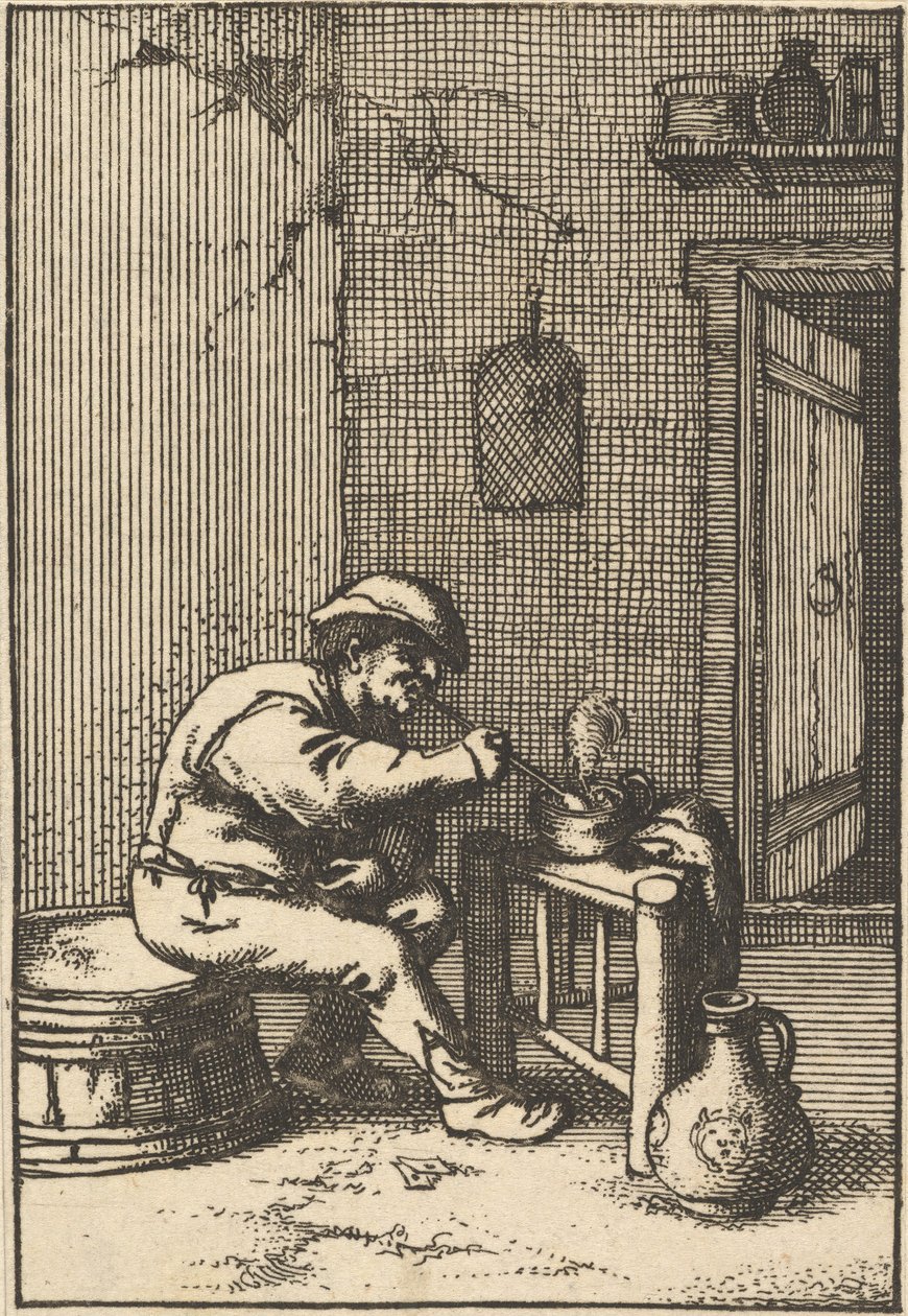 Raucher (Kopie) von Unbekannt