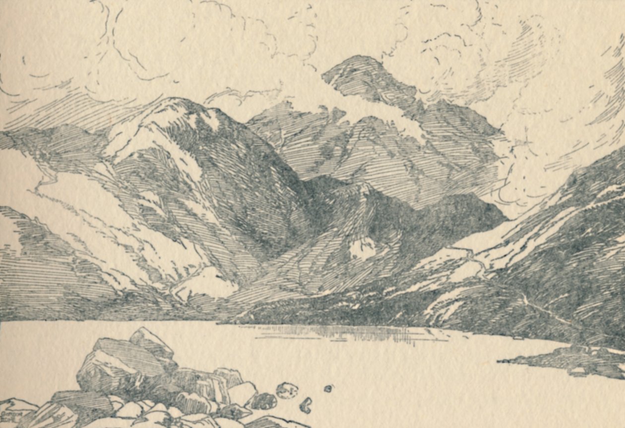 Snowdon, 1910 von Unbekannt