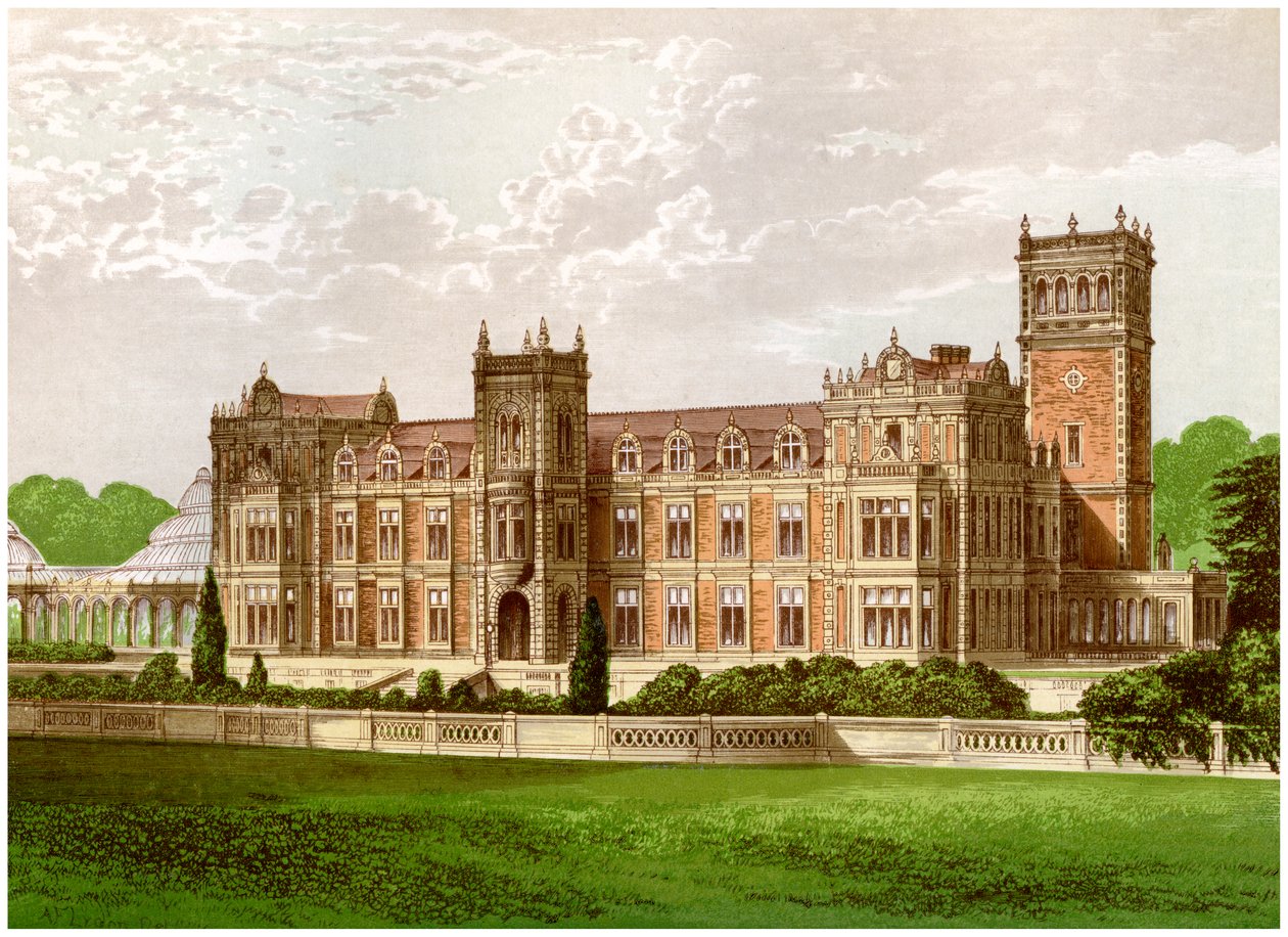 Somerleyton, Suffolk, Heim von Baronet Crossley, ca. 1880 von Unbekannt