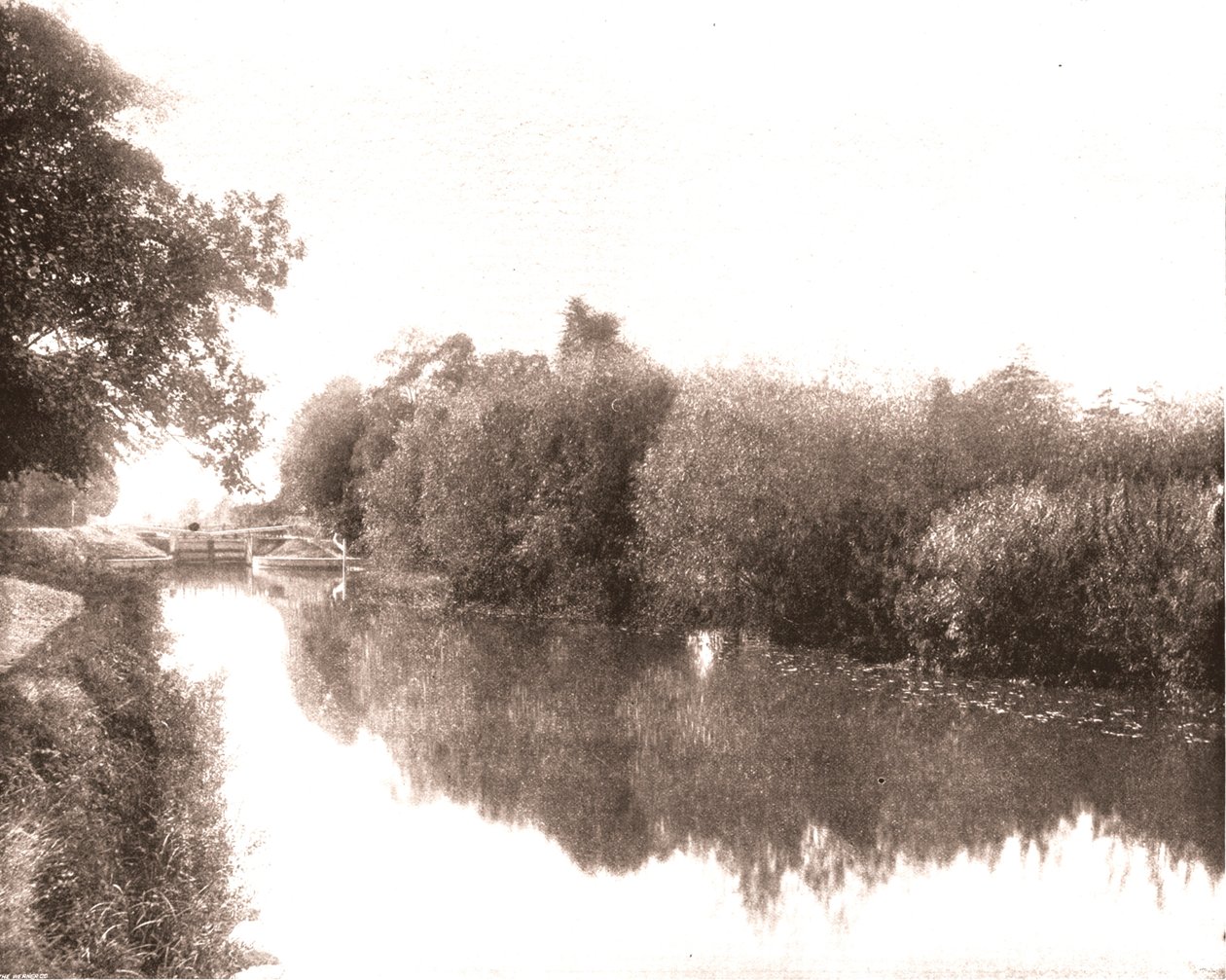 Sonning Lock, Reading, Berkshire, 1894 von Unbekannt