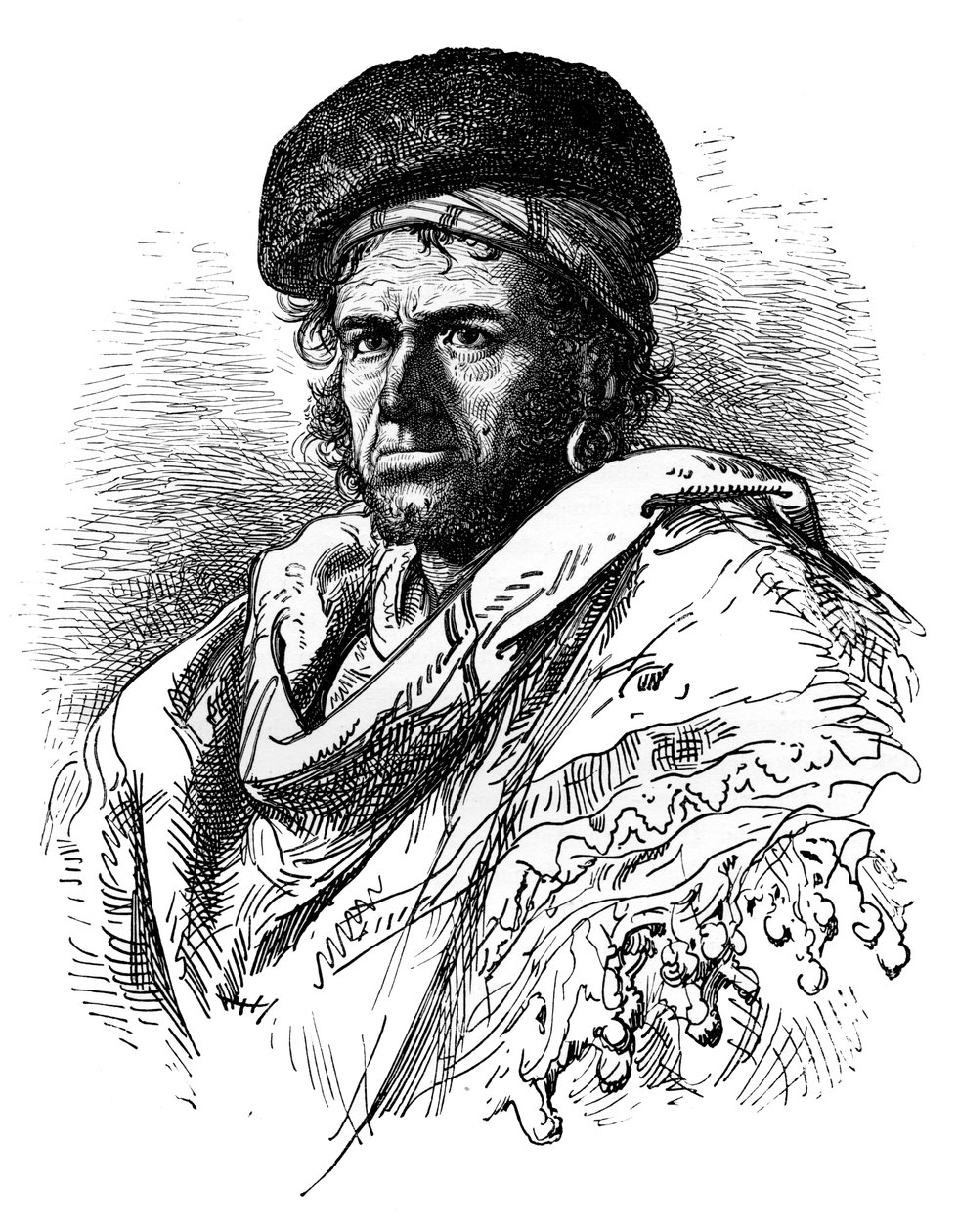 Spanischer Bauer, ca. 1890 von Unbekannt