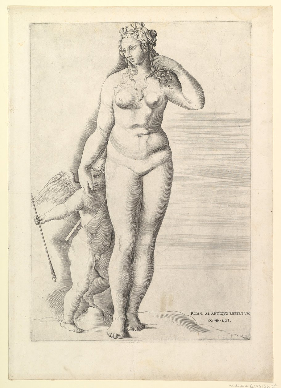 Speculum Romanae Magnificentiae: Venus und Eros von Unbekannt