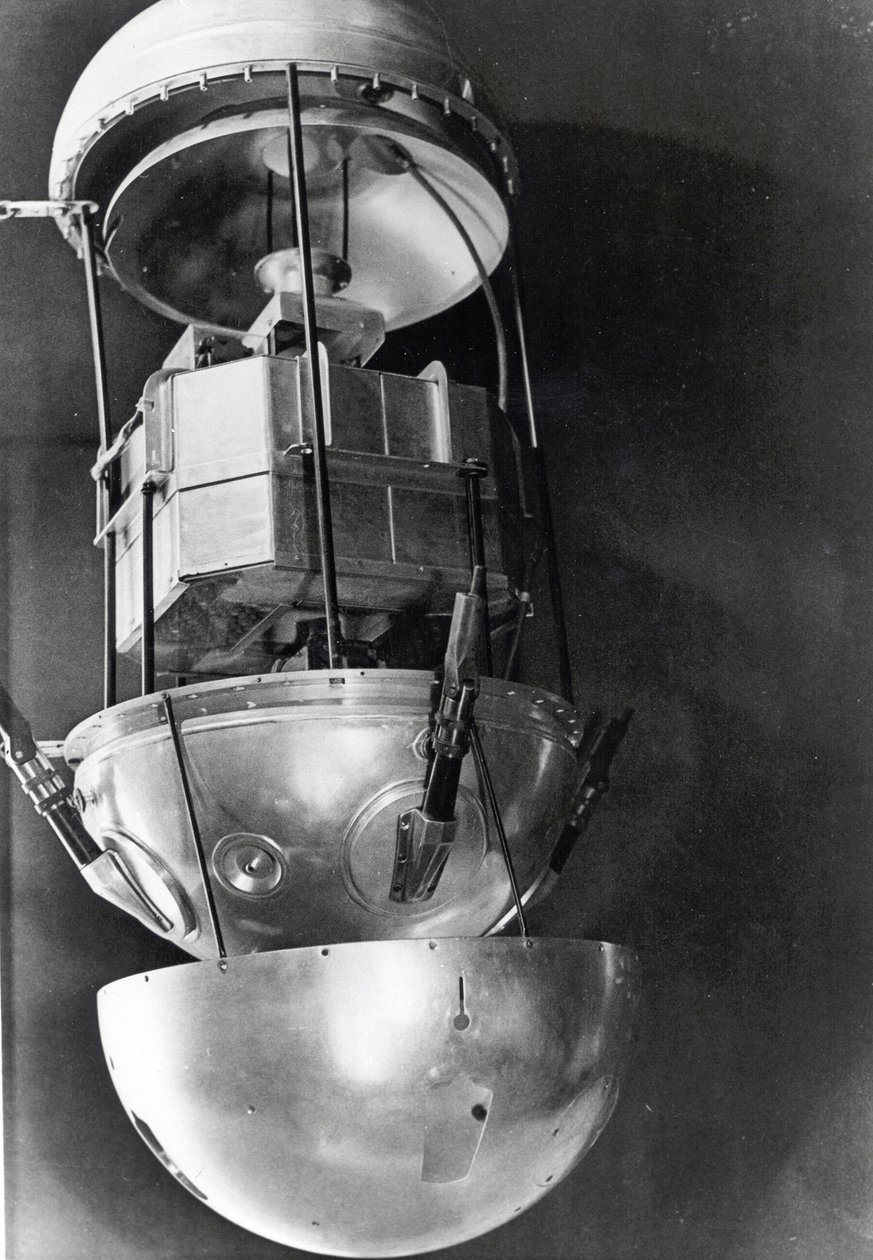 Sputnik 1, russischer Satellit, 1957 von Unbekannt