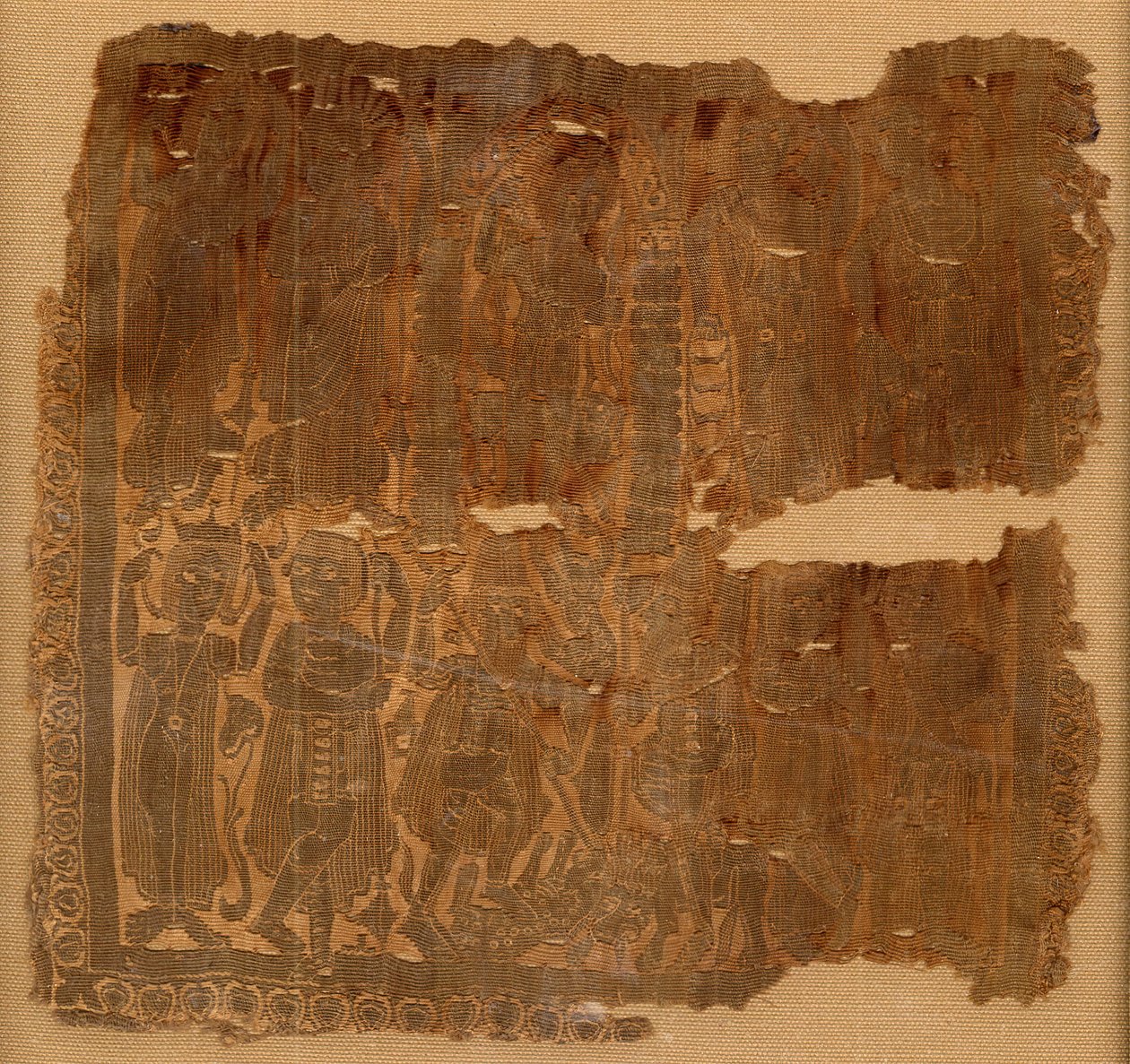Quadrat mit klassischen Szenen, byzantinisch von Unbekannt