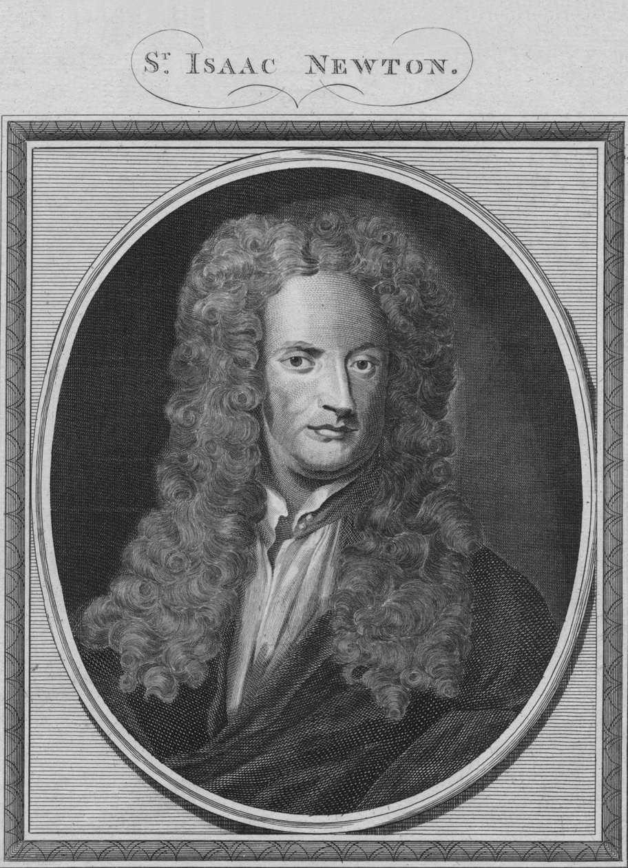 Sir Isaac Newton, 1785 von Unbekannt