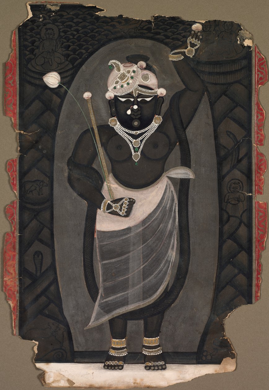 Sri Nathaji, Mitte 1800er von Unbekannt