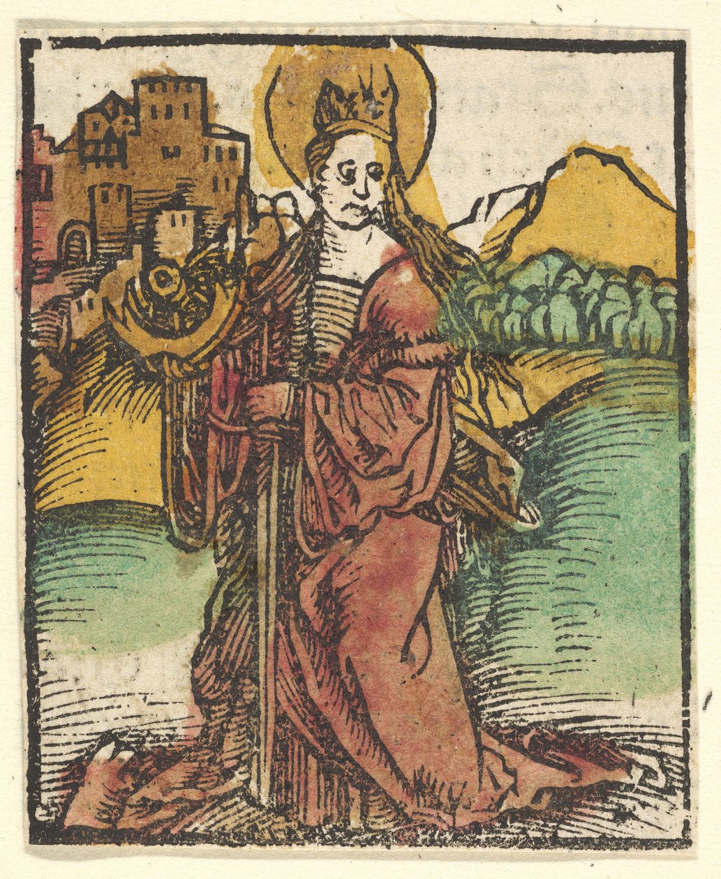 St. Katharina (Kopie) von Unbekannt