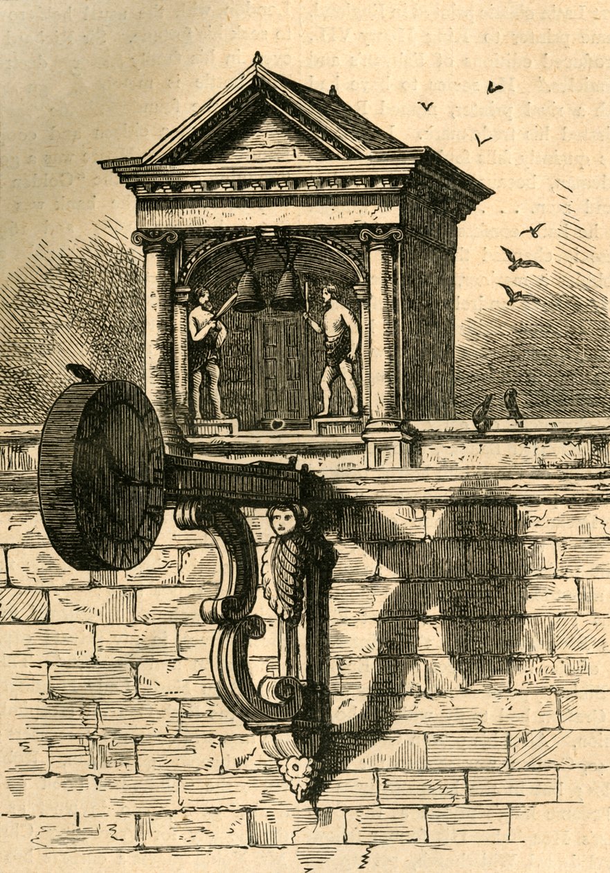 St. Dunstans Uhr, 1897 von Unbekannt
