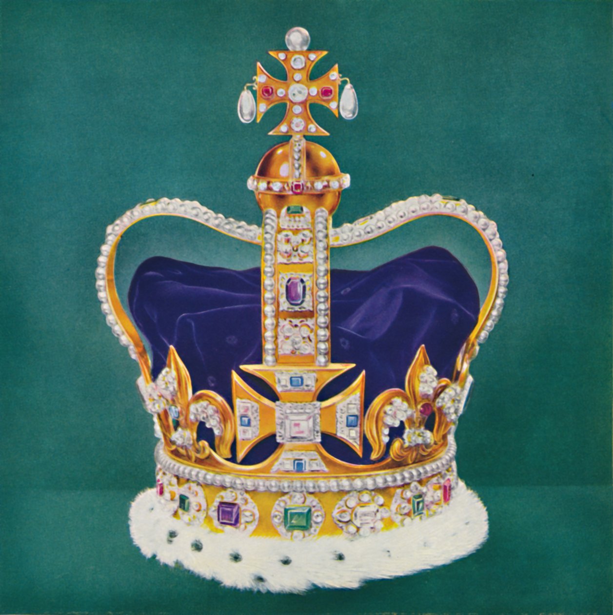 Krone von St. Edward von Unbekannt