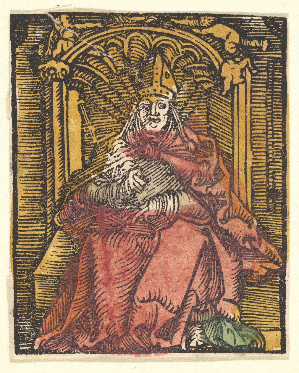 St. Erasmus Kopie, nach 1512 von Unbekannt