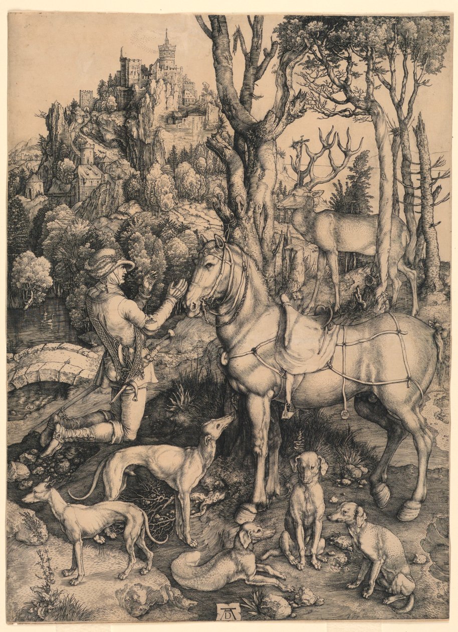 St. Eustachius von Unbekannt