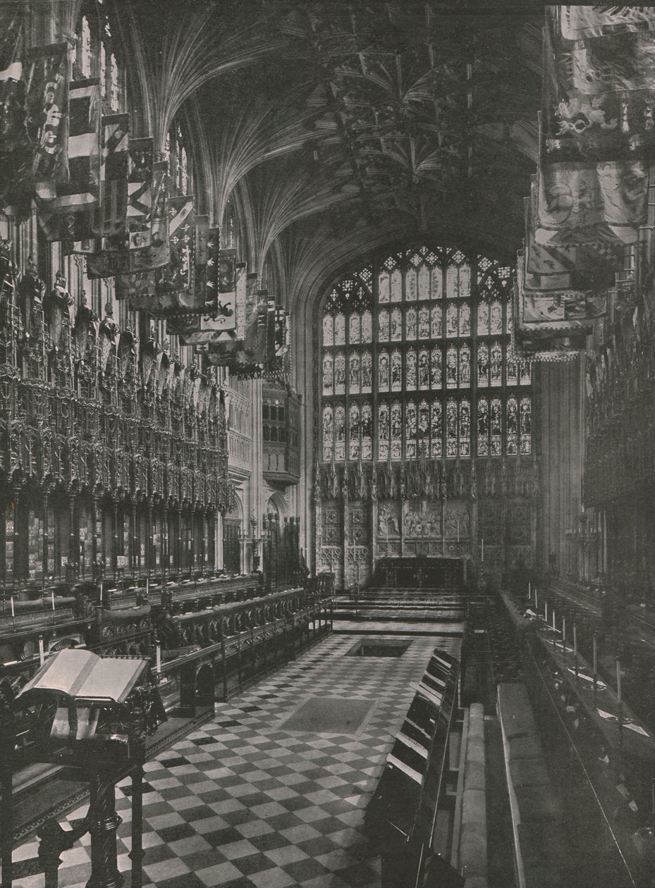 St. Georgs Kapelle, Windsor, 1910 von Unbekannt