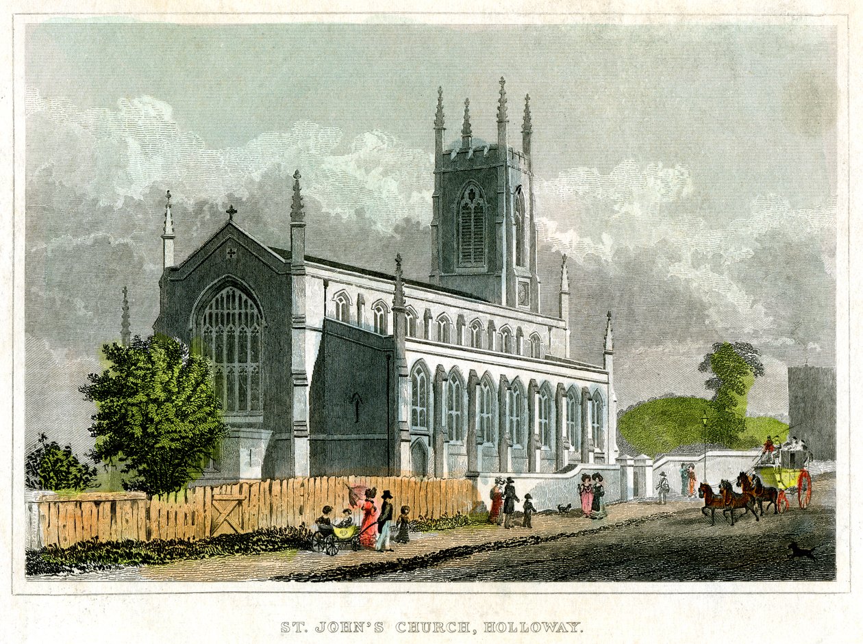 St. Johns Kirche, Holloway, Islington, London von Unbekannt