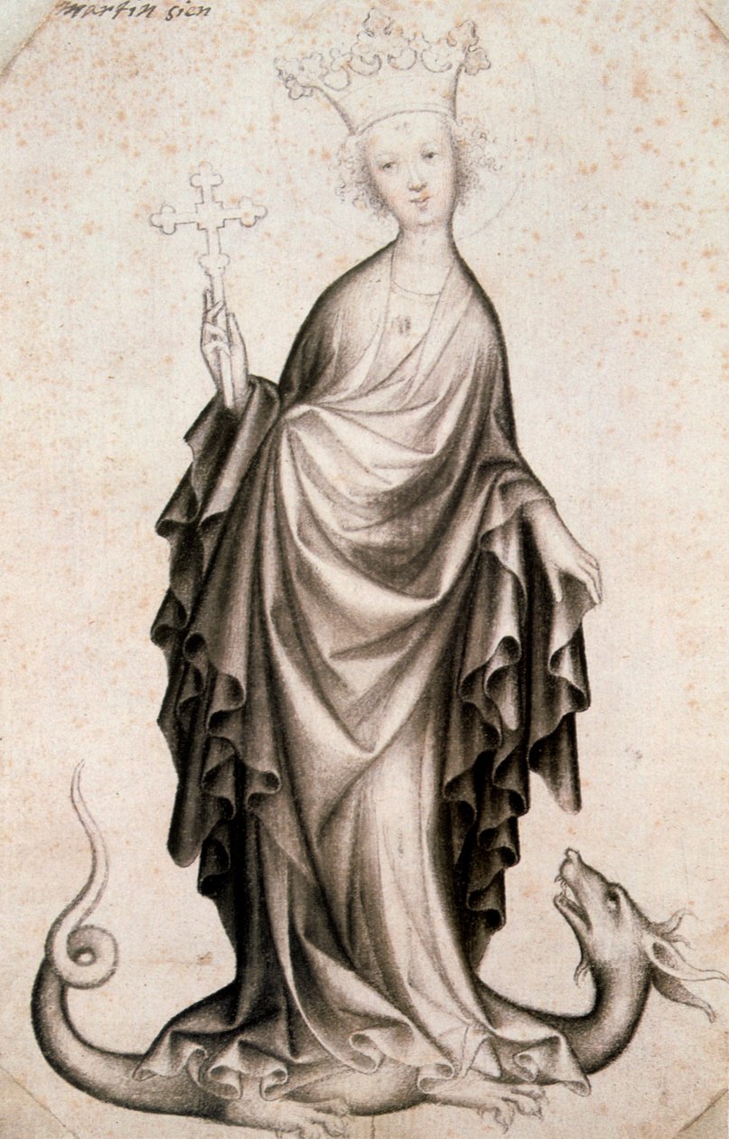 St. Margareta, 15. Jahrhundert von Unbekannt