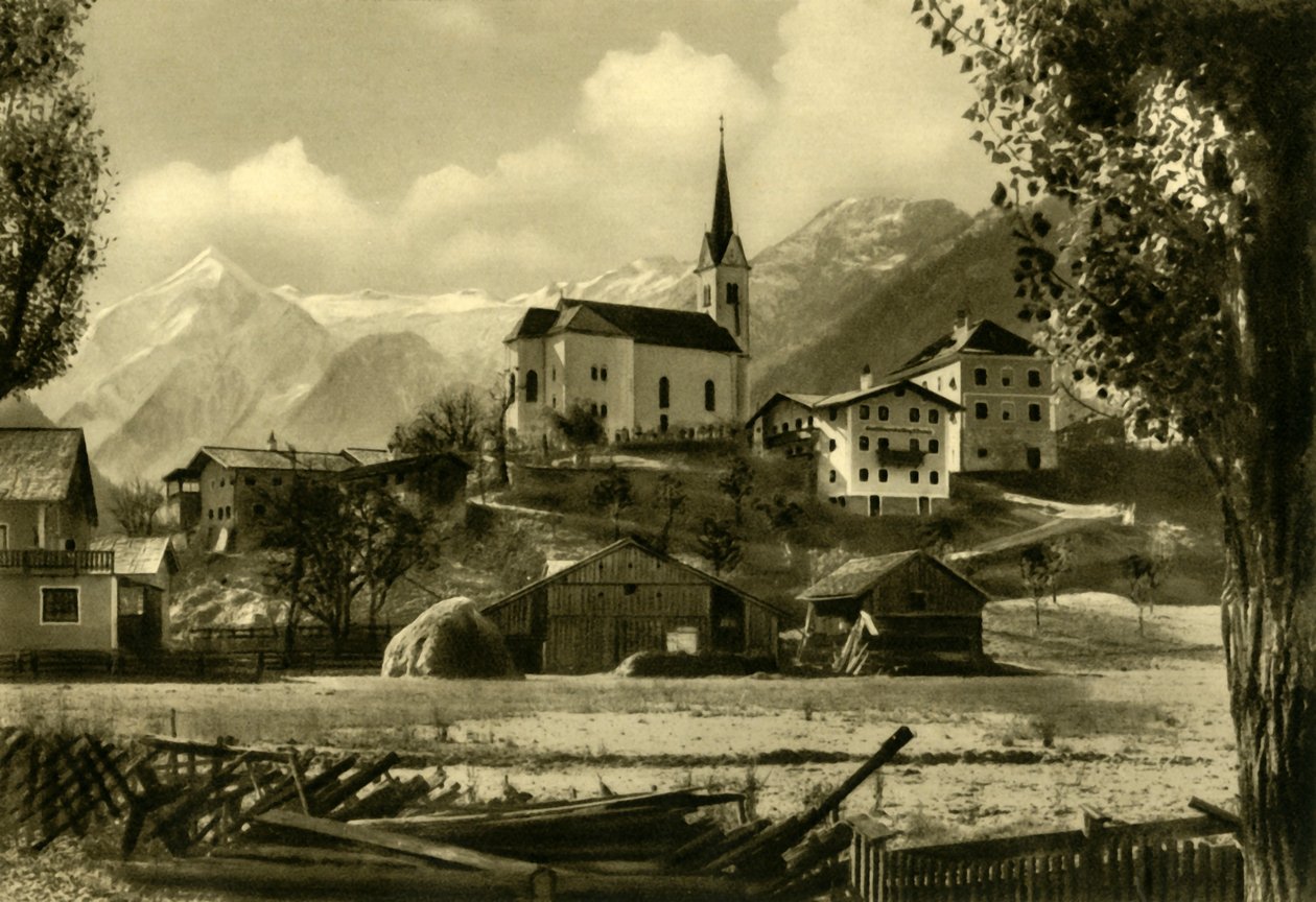 St. Margarets Kirche, Kaprun, Österreich von Unbekannt