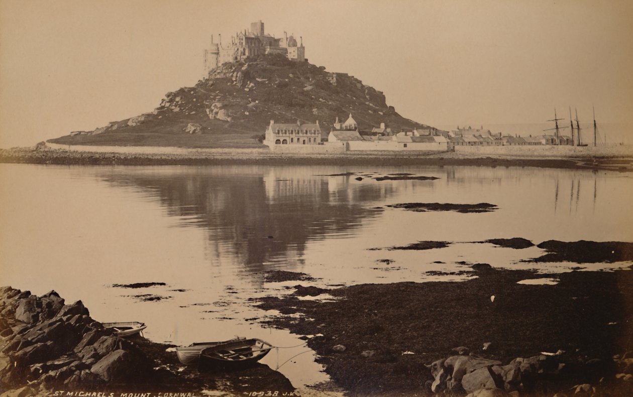 St. Michaels Mount, Cornwall, 1929 von Unbekannt