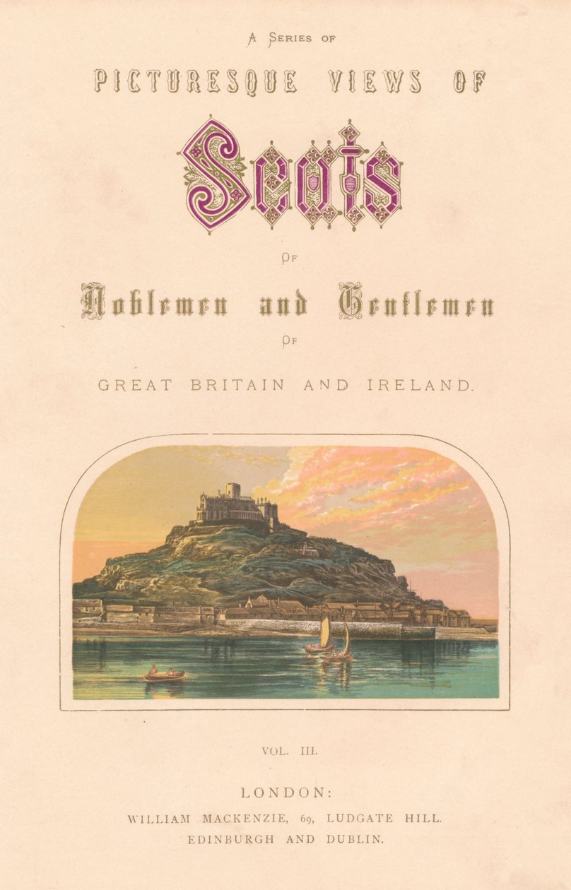 St Michaels Mount, ca. 1880 von Unbekannt