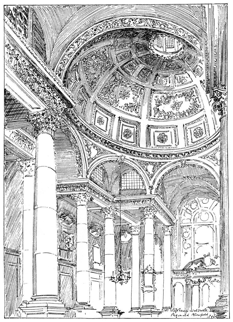 St. Stephens Walbrook, 1899 von Unbekannt