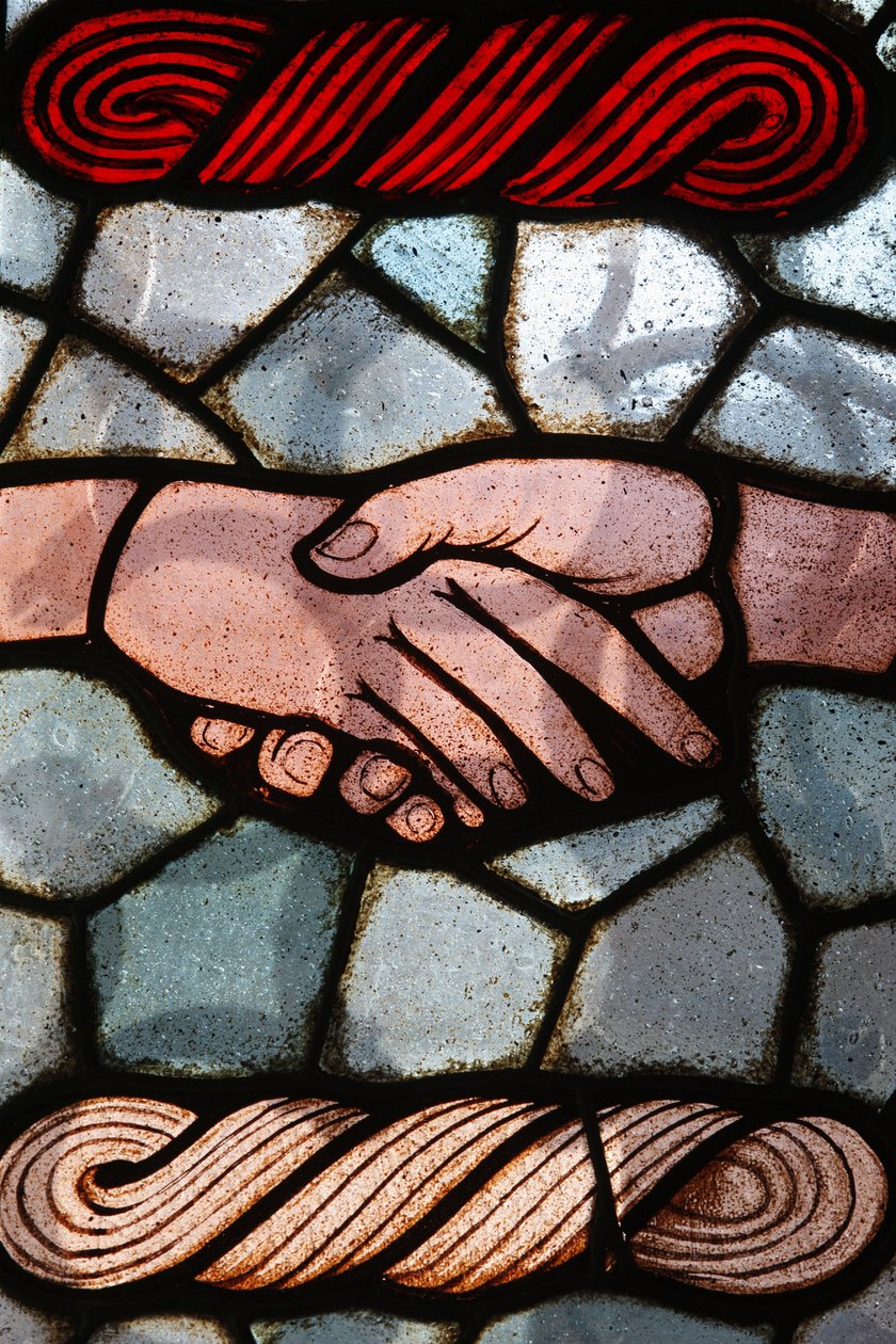 Buntglas: Jom Kippur von Unbekannt