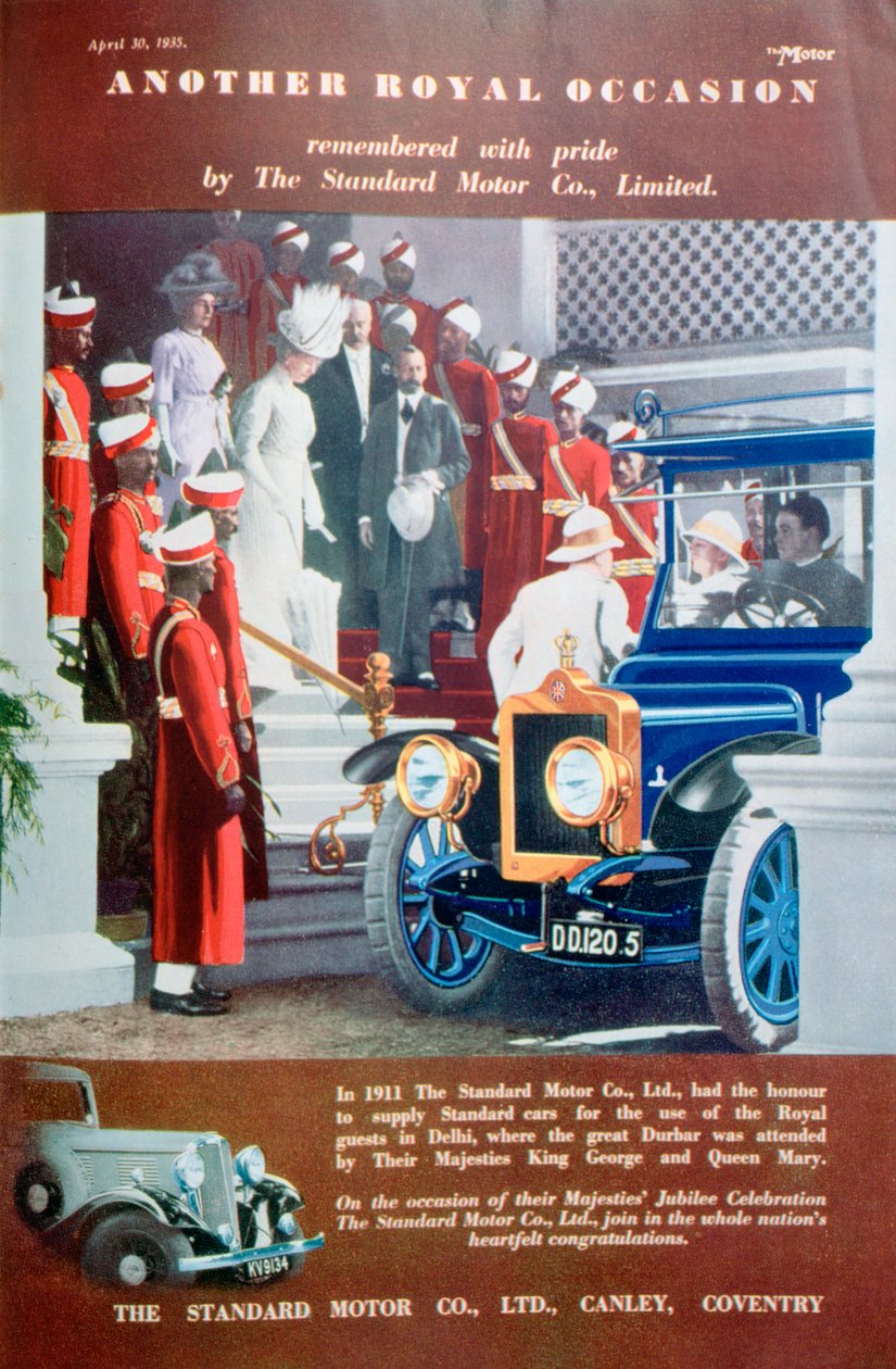 Standard-Autoanzeige, 1935 von Unbekannt