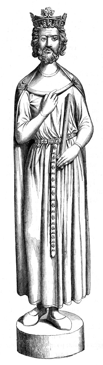 Statue von Childebert von Unbekannt