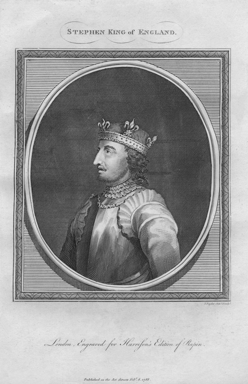 Stephan, König von England von Unbekannt