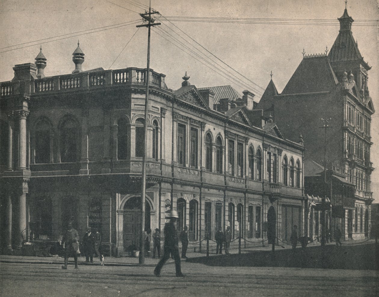 Börse, Johannesburg, um 1900 von Unbekannt