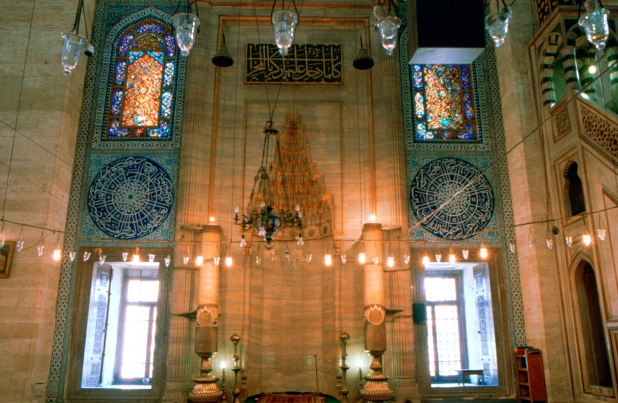 Süleymaniye-Moschee, Innenansicht von Unbekannt