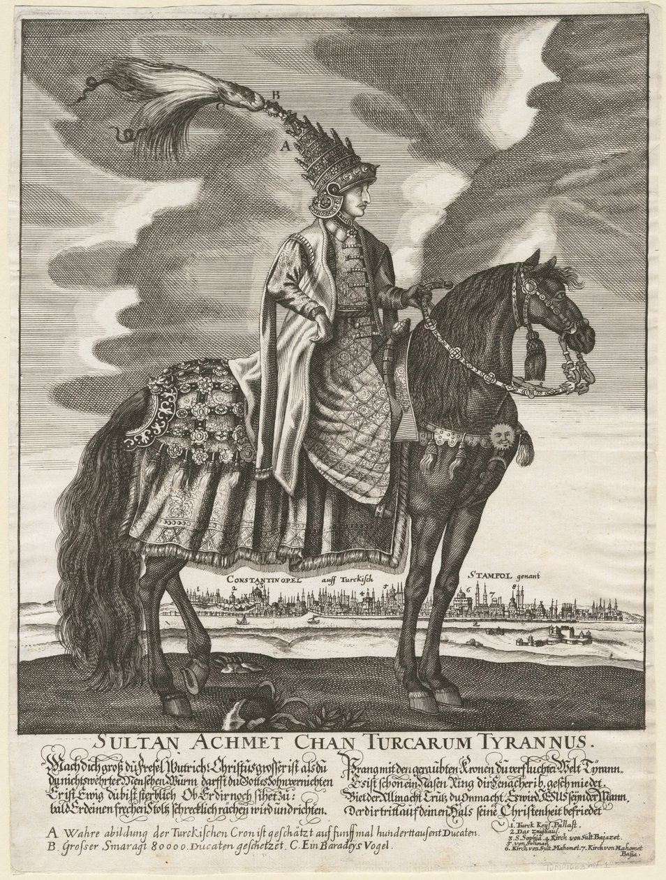 Sultan Ahmed III von Unbekannt