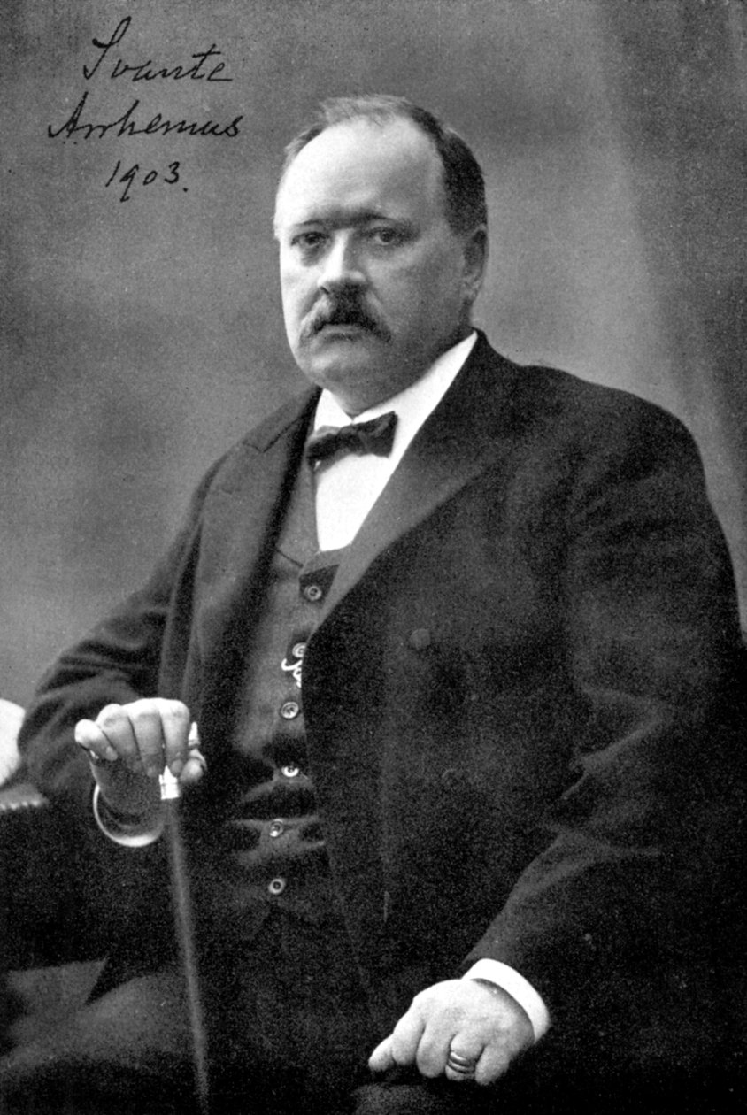 Svante Arrhenius, schwedischer Physiker und Chemiker von Unbekannt