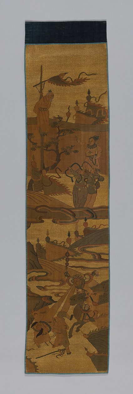 Wandteppich, China, Qing-Dynastie 1644-1912, 19. Jahrhundert von Unbekannt