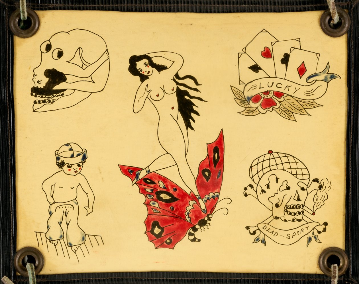 Tattoo-Flash, 20. Jahrhundert von Unbekannt