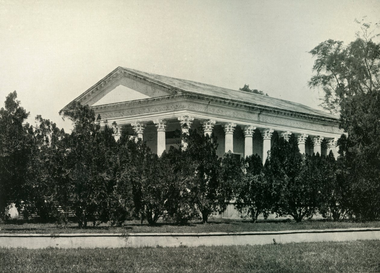 Tempel des Ruhms in Barrackpore, 1925 von Unbekannt