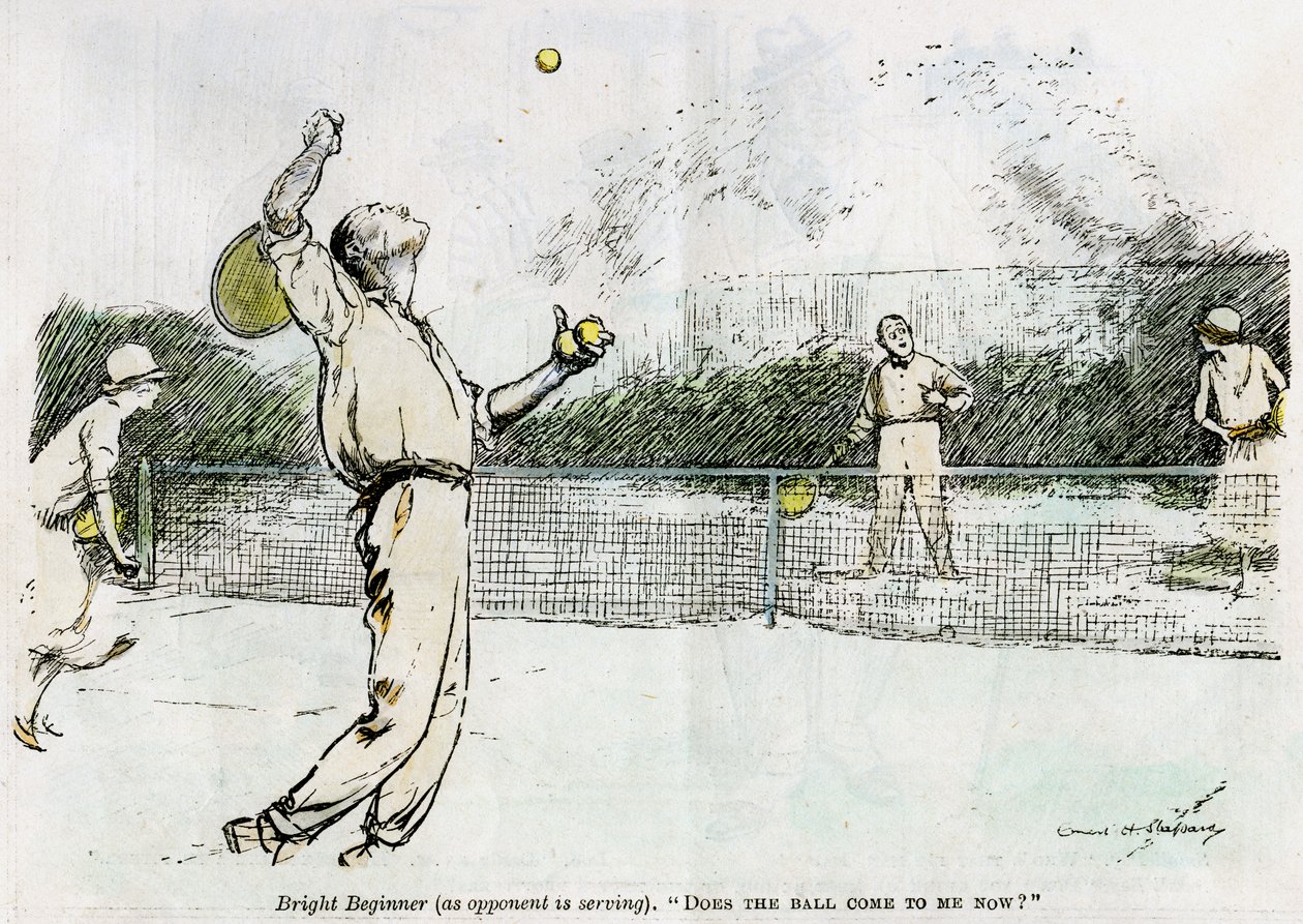 Tennis, 1920 von Unbekannt