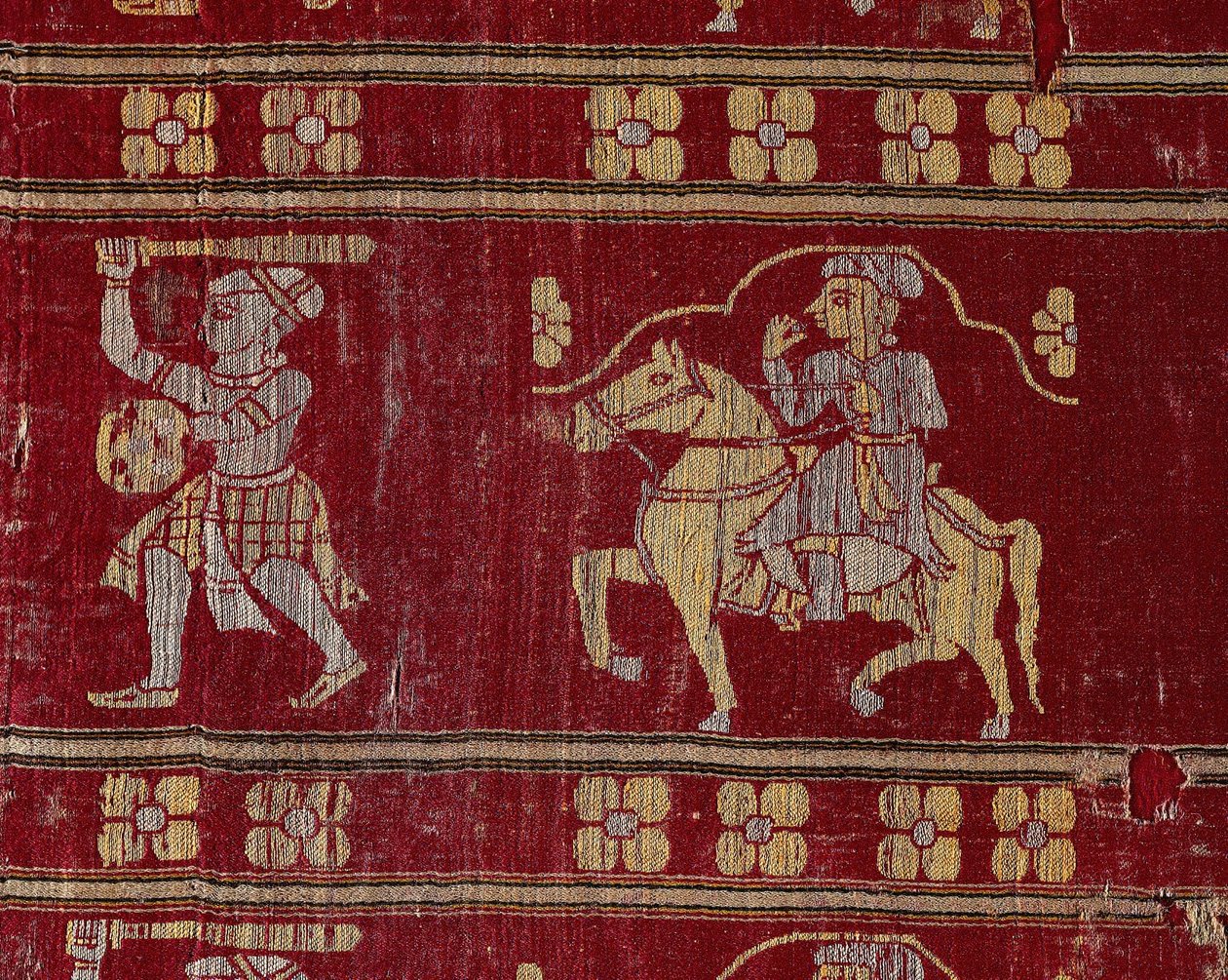 Zelthängung Teil eines größeren Stücks, 1560-1610 von Unbekannt
