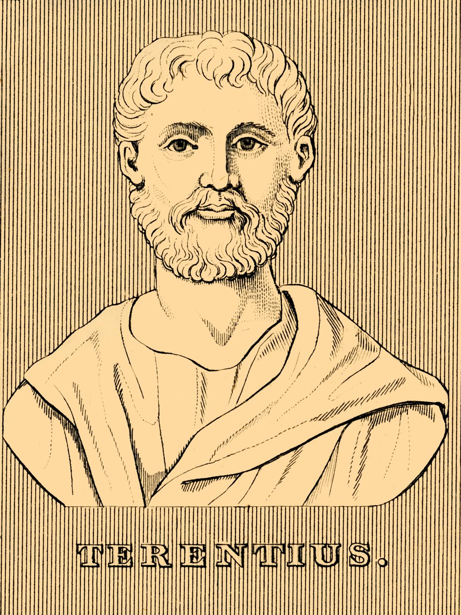 Terentius, ca. 195-159 v. Chr., 1830 von Unbekannt