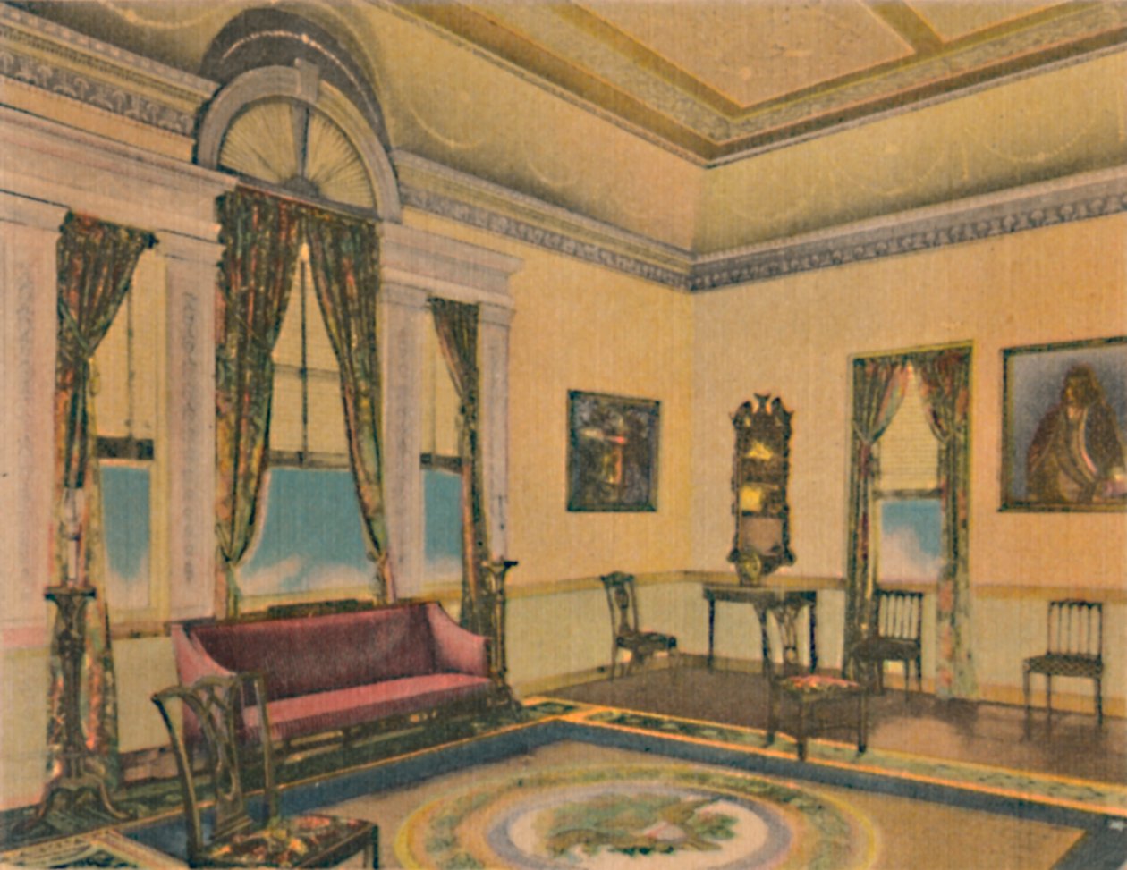Der Bankettsaal, 1946 von Unbekannt