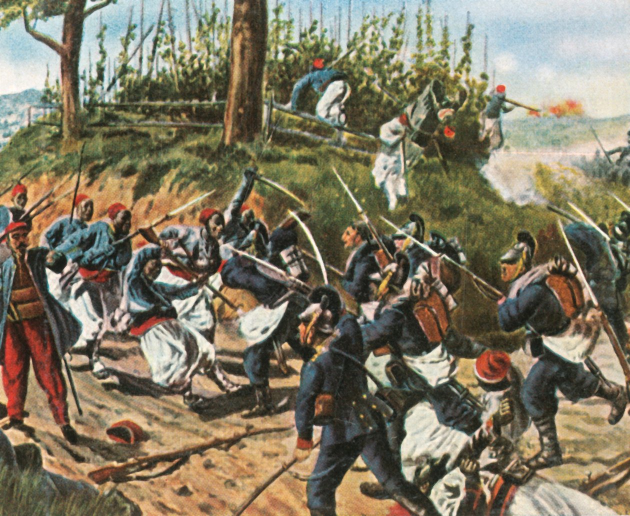 Die Bayern bei Weißenburg, 4. August 1870, 1936 von Unbekannt