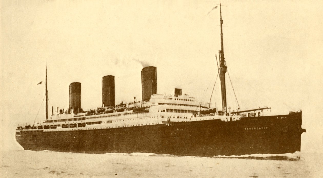 Die Berengaria Cunard Line, 52.700 Tonnen, ca. 1930 von Unbekannt